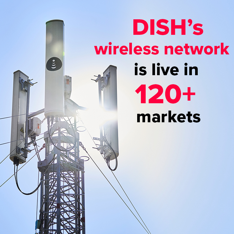 DISH 5G Announcement Graphic