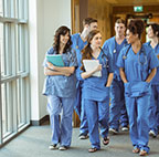 A group photo of medical staff