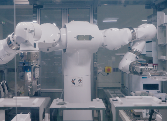 双腕ロボット「まほろ」