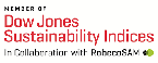 Logo for Dow Jones Sustainability Indices