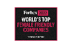 Logo for Forbes World's Top Female Friendly Companies
