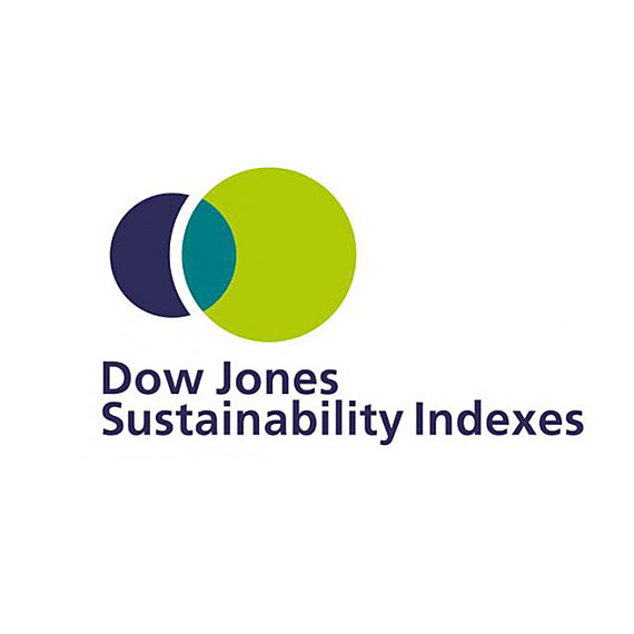 Logo for Dow Jones Sustainability Indices